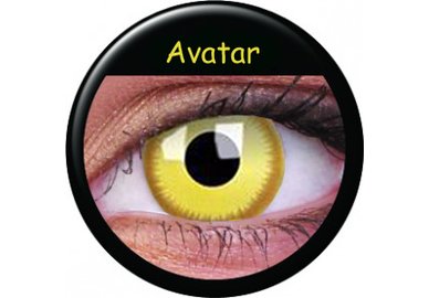 ColourVue Crazy šošovky - Avatar (2 ks trojmesačné) - dioptrické - exp. 12/2022 - 04/2023