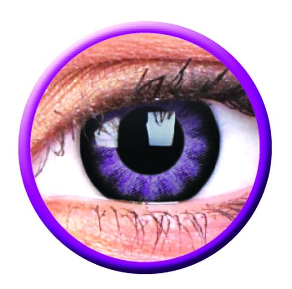 ColourVue Big Eyes - Ultra Violet (2 šošovky trojmesačné) - dioptrické-dopredaj; výroba ukončená