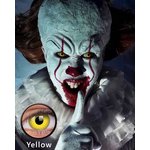 ColourVue Crazy šošovky - Yellow (2 ks ročné) - nedioptrické