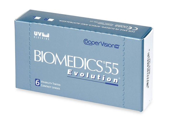  Biomedics 55 Evolution (6 šošoviek) - výpredaj skladu