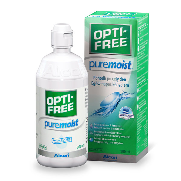 OPTI-FREE PureMoist 300ml s púzdrom - poškozený obal