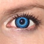 ColourVue Eyelush - Blue (2 šošovky  trojmesačné) - dioptrické - exp. rok 2017
