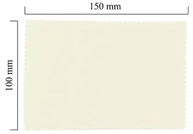 Handričku na okuliare z mikrovlákna jednofarebný - biely 100x150