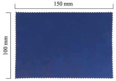 Handričku na okuliare z mikrovlákna jednofarebný - fialový 100x150