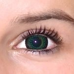 ColourVue Eyelush - Green (2 šošovky trojmesačné) - nedioptrické - výpredaj. Exp2020