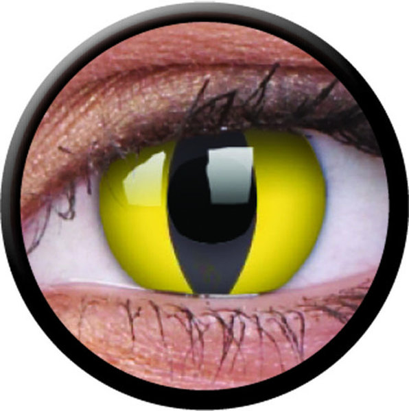 ColourVue Crazy šošovky - Cat Eye (2 ks trojmesačné) - dioptrické - exp. 05/2023