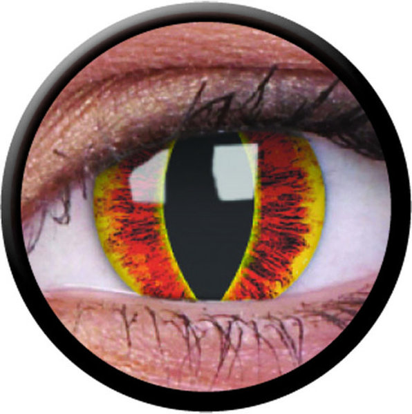 ColourVue Crazy šošovky - Saufrons Eye (2 ks trojmesačné) - nedioptrické